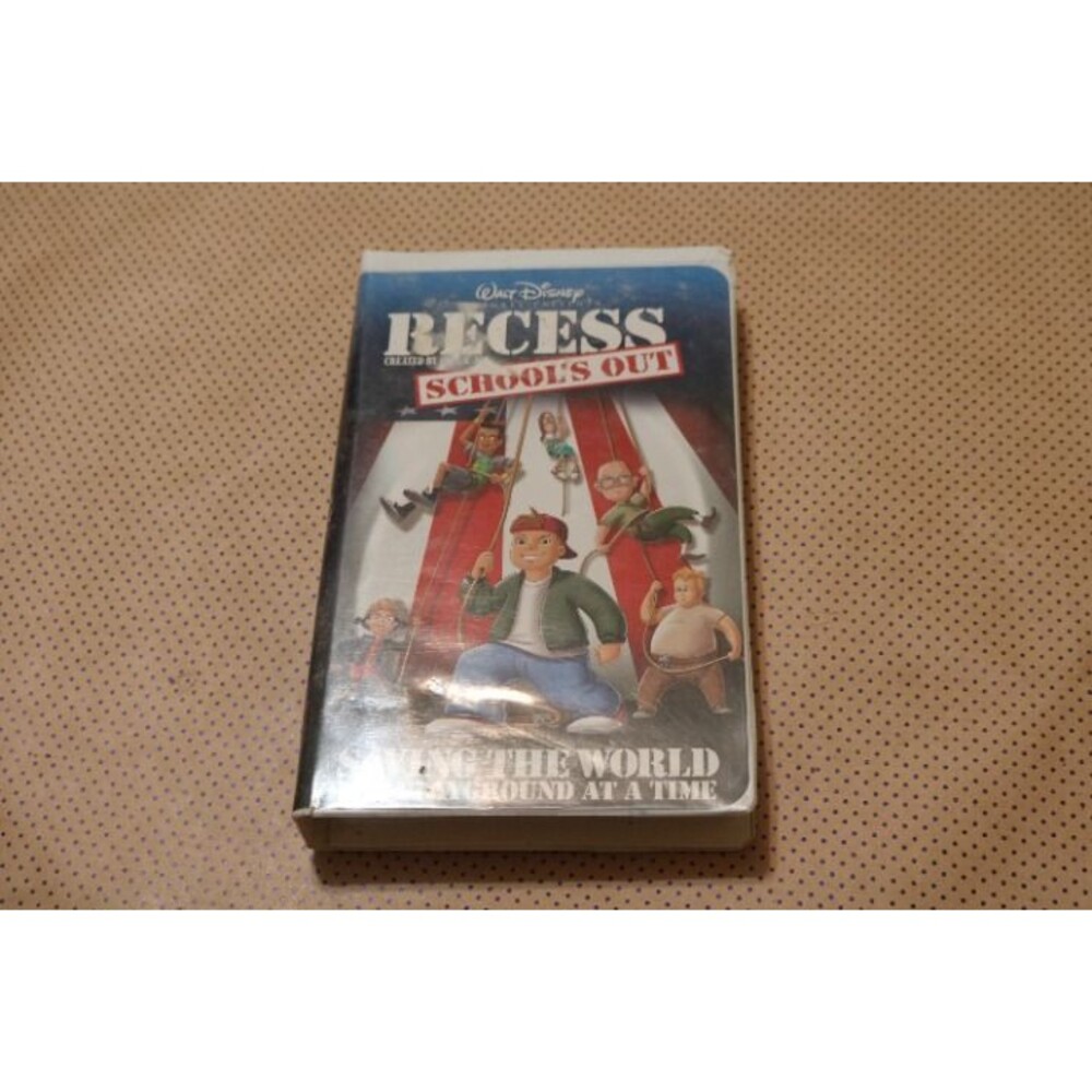 Recess School's Out VHS